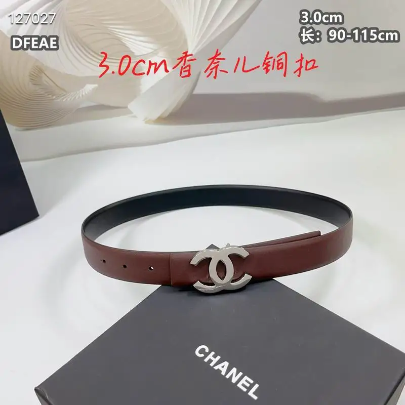 Chanel belt 30mmX90-115cm 8L31